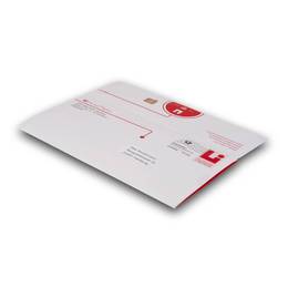 Blütenkarte - Mailing- Lettershop