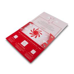 Blütenkarte - Mailing- Lettershop