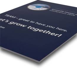 Postkarte mit Farbschnitt / Multiloft