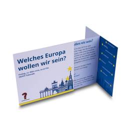 Endlosklappkarte Stiftungen