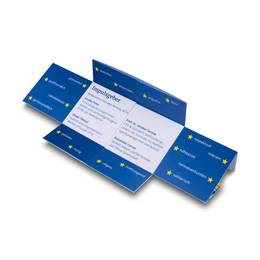 Endlosklappkarte Stiftungen