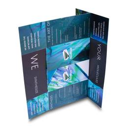 Endlosflyer mit Haptikoberfläche