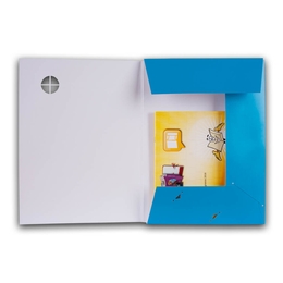 Vertriebsmappe mit Ausstanzung