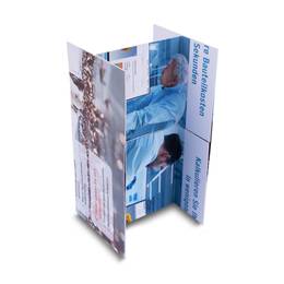 Quadratisches Faltspiel Cloud