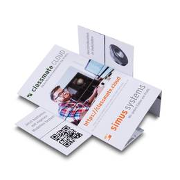 Quadratisches Faltspiel Cloud