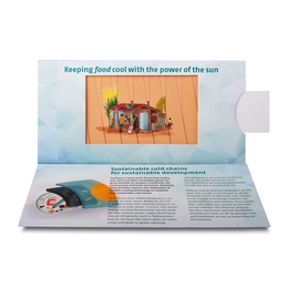 6-seitiges Lamellenkarten-Mailing