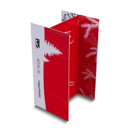 Weihnachten Endloskarte quadratisch