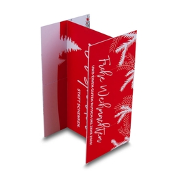 Weihnachten Endloskarte quadratisch