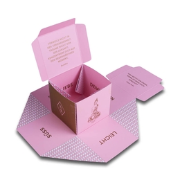 Klappdeckelschachtel Weihnachtsverpackung