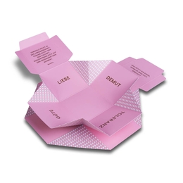 Klappdeckelschachtel Weihnachtsverpackung