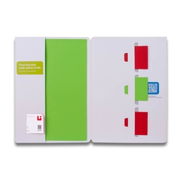 Designmappe für Scheckkarten