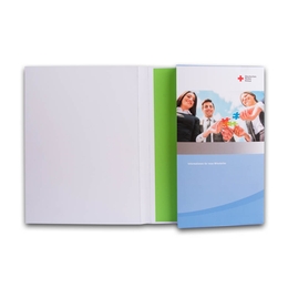 Designmappe Herzlich willkommen