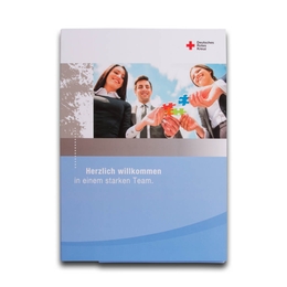 Designmappe Herzlich willkommen