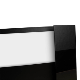 Boxmappe schwarz mit Magneten