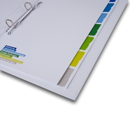 Firmenordner Immobilie mit Register
