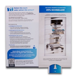 Ziehkartenmailing mit Bildwechselfunktion