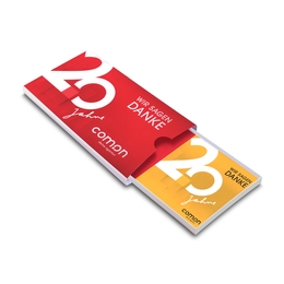 Pop up Mailing mit 2 Springwürfel