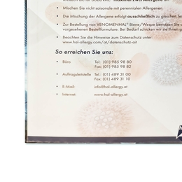 Ordner HAL Allergy mit Trennblatt