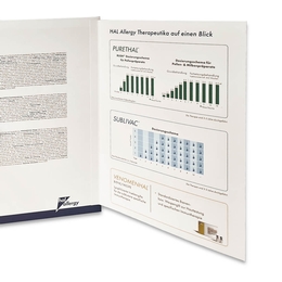 Ordner HAL Allergy mit Trennblatt