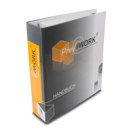 Hebelordner-Handbuch bedrucken