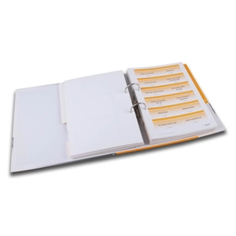 Hebelordner-Handbuch bedrucken