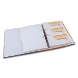 Hebelordner-Handbuch bedrucken