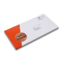 Mailing mit Springpyramide