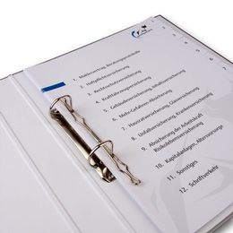 Register 12-fach für Versicherungen