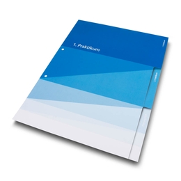 Register 3-fach für Praktikanten