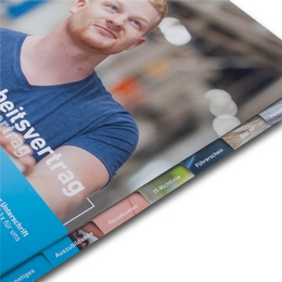 Register 8-fach für neue Mitarbeiter