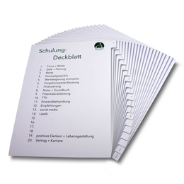 Schulungsregister 20-fach Immobilien