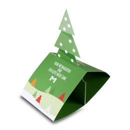 Schiebeaufsteller Weihnachtsbaum Stadtwerke