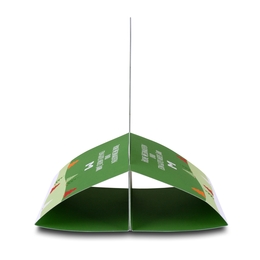 Schiebeaufsteller Weihnachtsbaum Stadtwerke