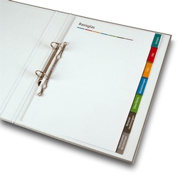 Register 07-fach Basisglas