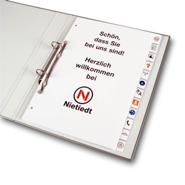 Register 12-fach Onboarding Mitarbeiter