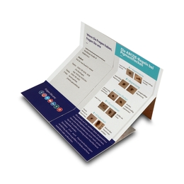 Endlosfaltkarte Selbstuntersuchung der Haut 