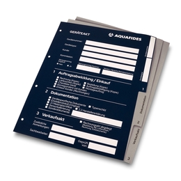 Register 03-fach Geräteakt