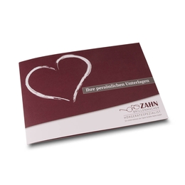 Firmenmappen Brillenunterlagen