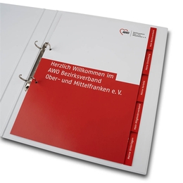 Herzlich Willkommen Register 05-fach