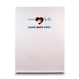 Passepartout Mappe Herz - Lindner druckt hochwertige Präsentationsmappe