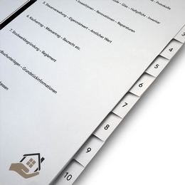 Register 11-fach Immobilie