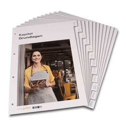 Register 12-fach Lebensmittelqualität - Drucksachen in Mainz bei Druckerei Lindner drucken lassen 