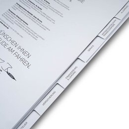 Register 6-fach PKW Übergabe