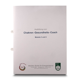 Ausbildungsmappe Gesundheits-Coach - Lindner druckt hochwertige Präsentationsmappe
