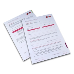 Praxisformulare Augenarzt  - Druckerei Lindner steht für: Kreative Drucksachen drucken, 3D -Pop-ups drucken,  Effektkarten drucken, Magic-Flyer drucken,Aufsteller drucken