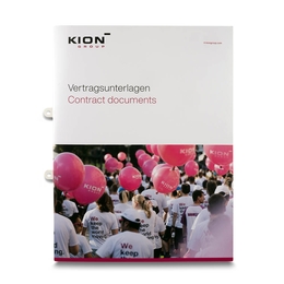 Vertragsunterlagen Flurfördertechnik - Lindner druckt hochwertige Präsentationsmappe