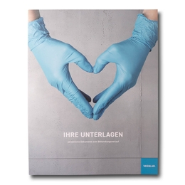 Fächermappe 4-fach Gefäßgesundheit - Lindner druckt hochwertige Präsentationsmappe