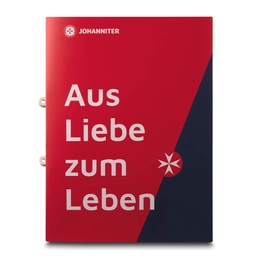 Mappe Johanniter - Lindner druckt hochwertige Präsentationsmappe