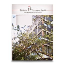 Abheftmappe Steuerberatungsgesellschaft - Lindner druckt hochwertige Präsentationsmappe