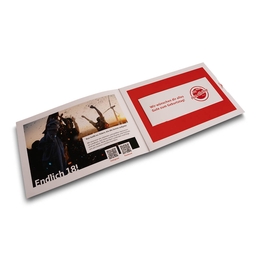 Happy-Birthday-Karte mit abblätternder Broschüre